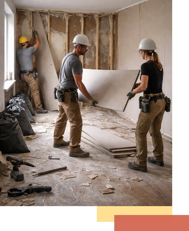 Демонтаж стеновых панелей в Гагарине быстро и аккуратно