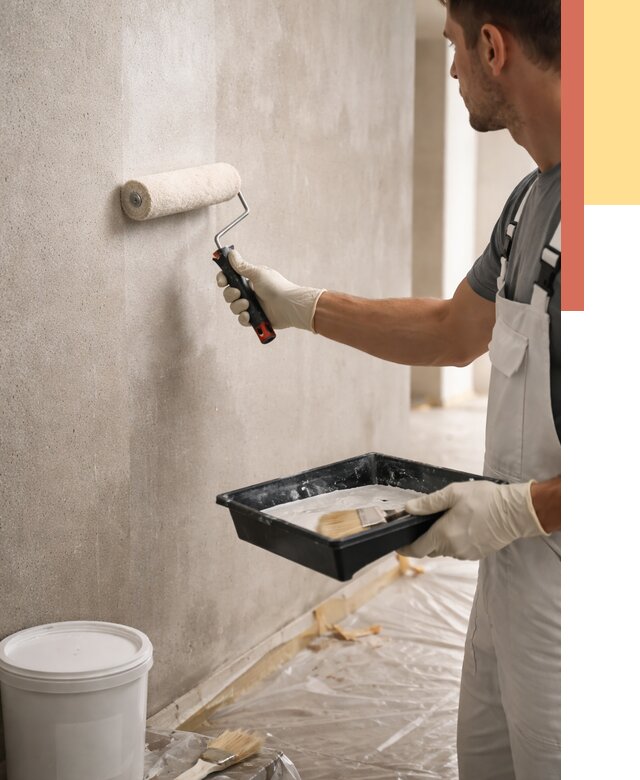 Грунтовка стен в Гагарине от 2289 руб. м2 — быстро, недорого, с материалом | ОТДЕЛОЧНИК-Ггр