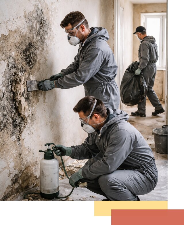 Удаление плесени со стен профессионально в Гагарине