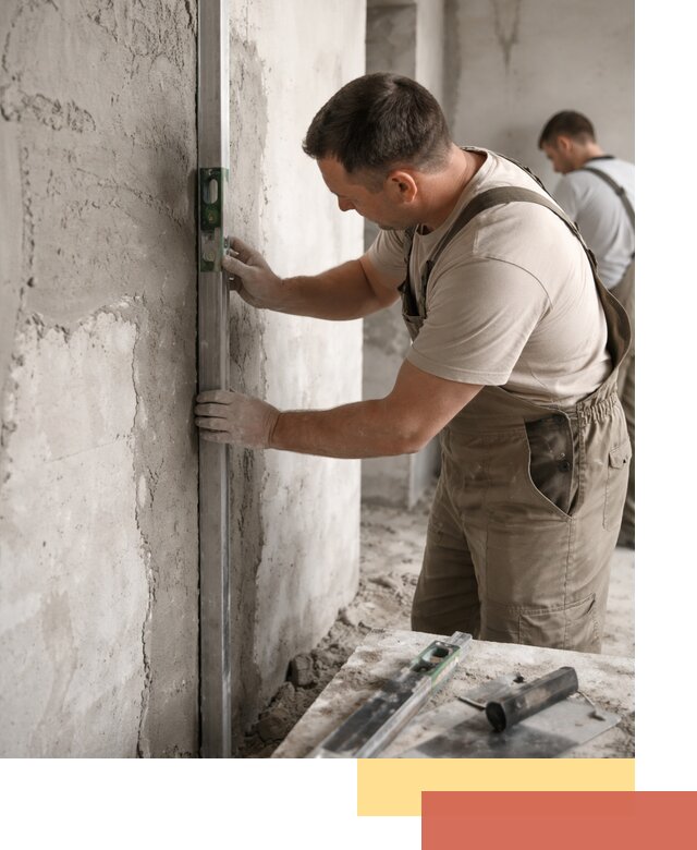 Установка штукатурных маяков в Гагарине с гарантией качества