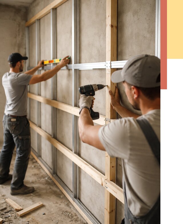 Устройство обрешетки под панели в Гагарине от 2185 руб. — монтаж под ключ | ОТДЕЛОЧНИК-Ггр