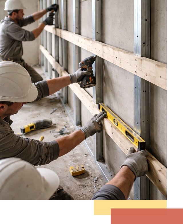 Устройство обрешетки под панели в Гагарине