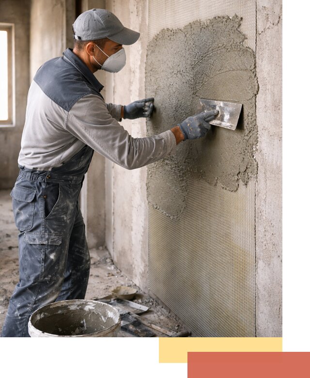 Штукатурка стен по сетке в Гагарине под ключ качественно и быстро