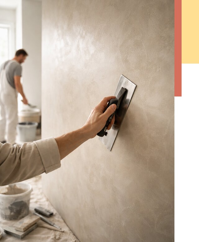 Венецианская штукатурка в Гагарине от 3641 руб/м² — нанесение стен под ключ | ОТДЕЛОЧНИК-Ггр