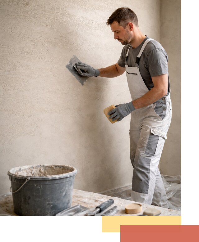 Декоративная штукатурка травертин в Гагарине для стен и потолков