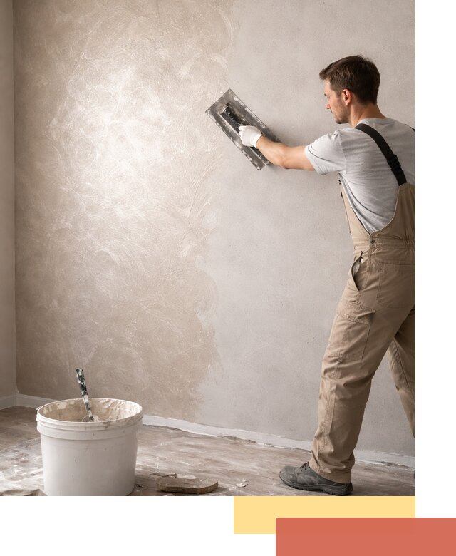 Декоративная штукатурка «Мокрый шелк» под ключ в Гагарине