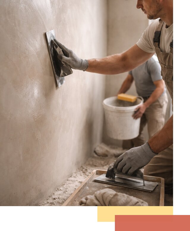 Нанесение марокканской штукатурки таделакт в Гагарине