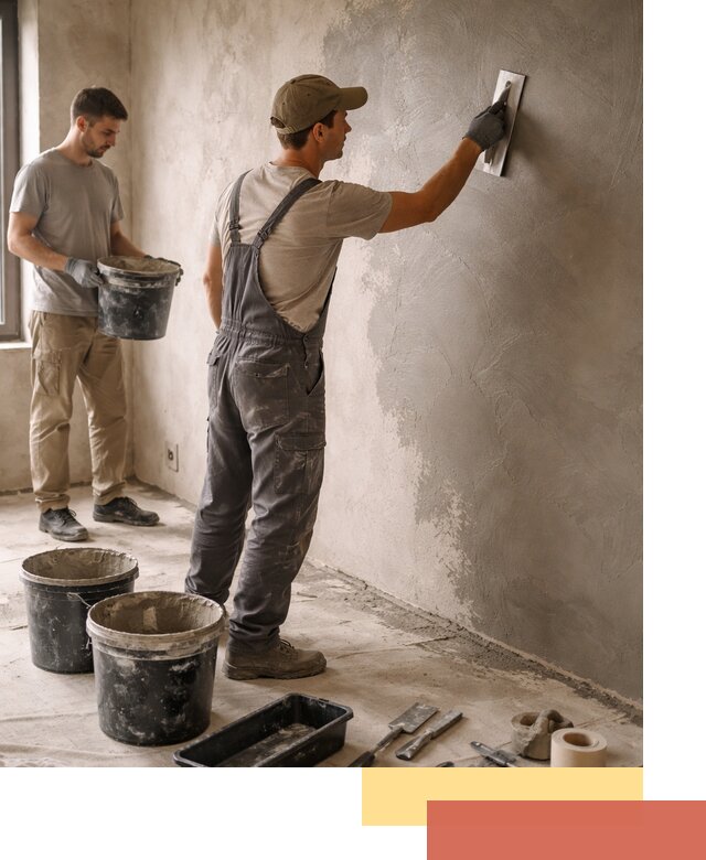 Нанесение микроцемента на стены в Гагарине качественно и быстро