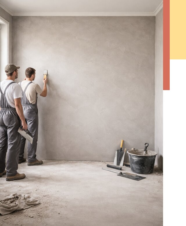 Микробетон на стены в Гагарине от 1301 руб. — нанесение и отделка | ОТДЕЛОЧНИК-Ггр