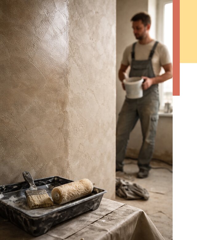 Нанесение воска на штукатурку в Гагарине от 3641 руб. | Услуги ОТДЕЛОЧНИК-Ггр