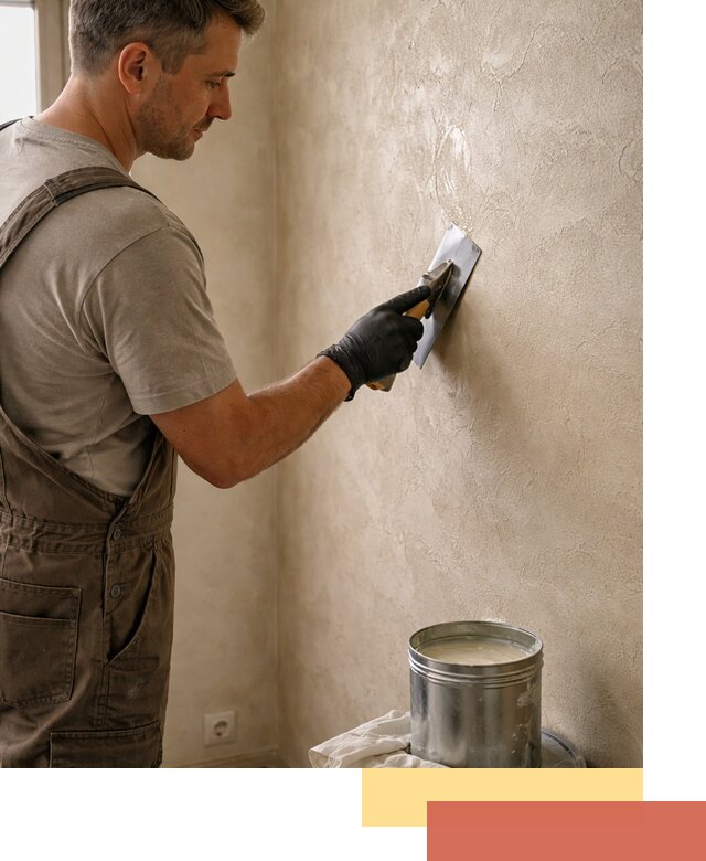 Нанесение воска на штукатурку в Гагарине для защиты и блеска