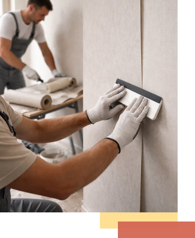 Поклейка обоев под покраску в Гагарине профессионально и быстро