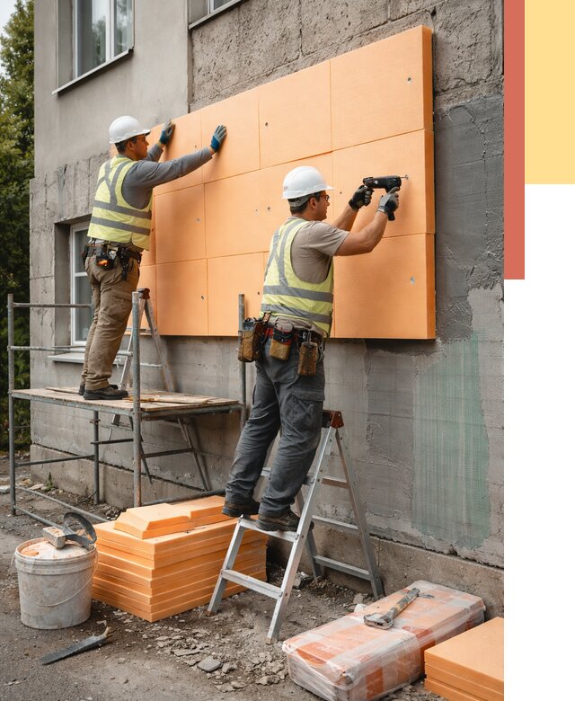 Утепление стен пеноплексом в Гагарине от 1925 руб./м2 — быстро и недорого | ОТДЕЛОЧНИК-Ггр