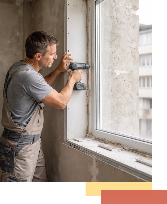 Монтаж гипсокартонных откосов в Гагарине под ключ