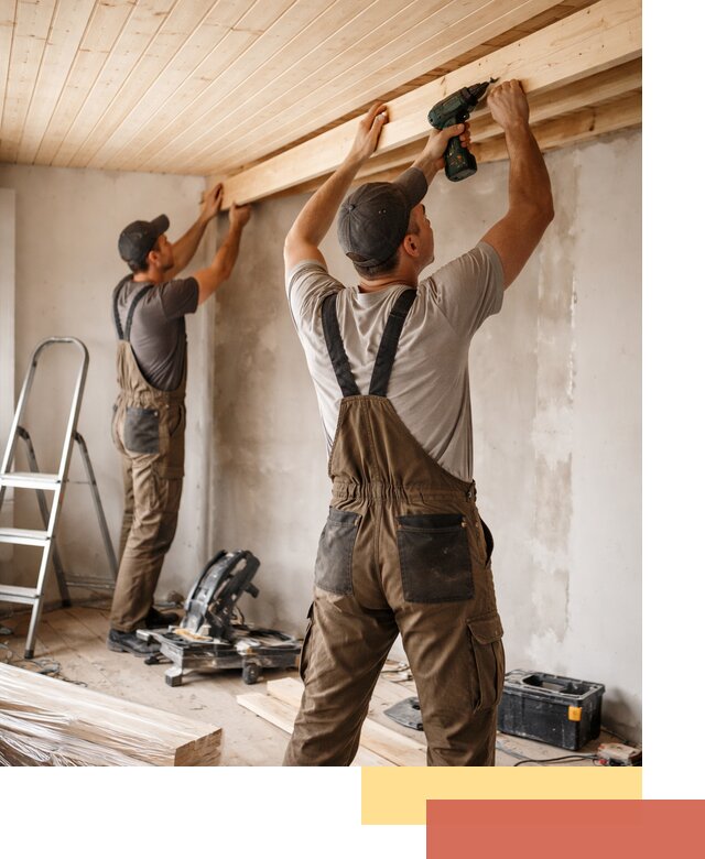 Монтаж потолка из вагонки в Гагарине профессионально и аккуратно