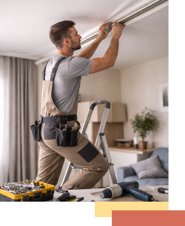 Ремонт натяжных потолков в Гагарине — качественно и оперативно