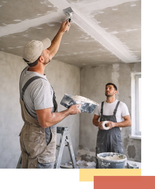 Обработка швов потолка ГКЛ в Гагарине: качественная заделка и шпатлевка