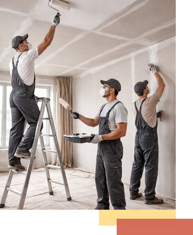 Покраска потолка из гипсокартона в Гагарине качественно и недорого