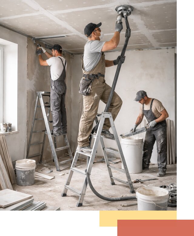 Ремонт потолка из гипсокартона в Гагарине: быстрый и качественный монтаж