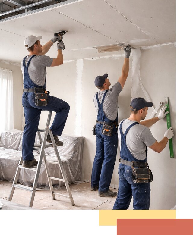 Профессиональная отделка потолка в Гагарине быстро и качественно