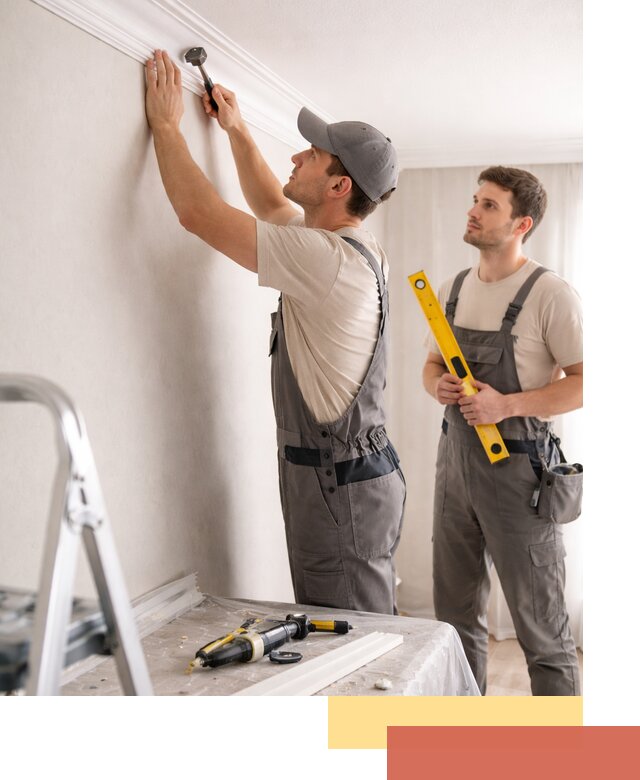 Монтаж потолочного плинтуса в Гагарине качественно и быстро